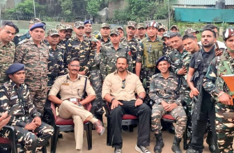 Ajay Devgn spent some time with Jawans