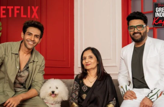 Kartik Aaryan graced The Great Indian Kapil Show with his mother