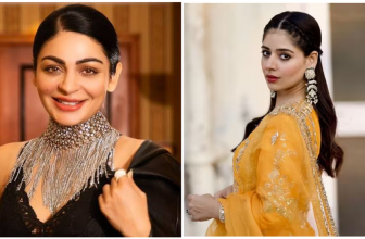 Neeru Bajwa and Tania Sharing Screen for an Upcoming Punjabi Movie