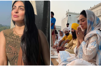 Neeru Bajwa visited the Golden Temple prior to the Jatt and Juliet 3 release